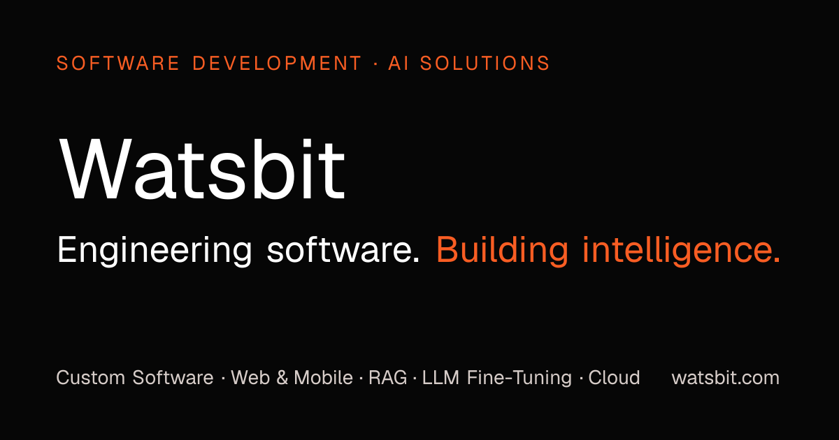 About Watsbit — Software & AI Company, Islamabad | Watsbit